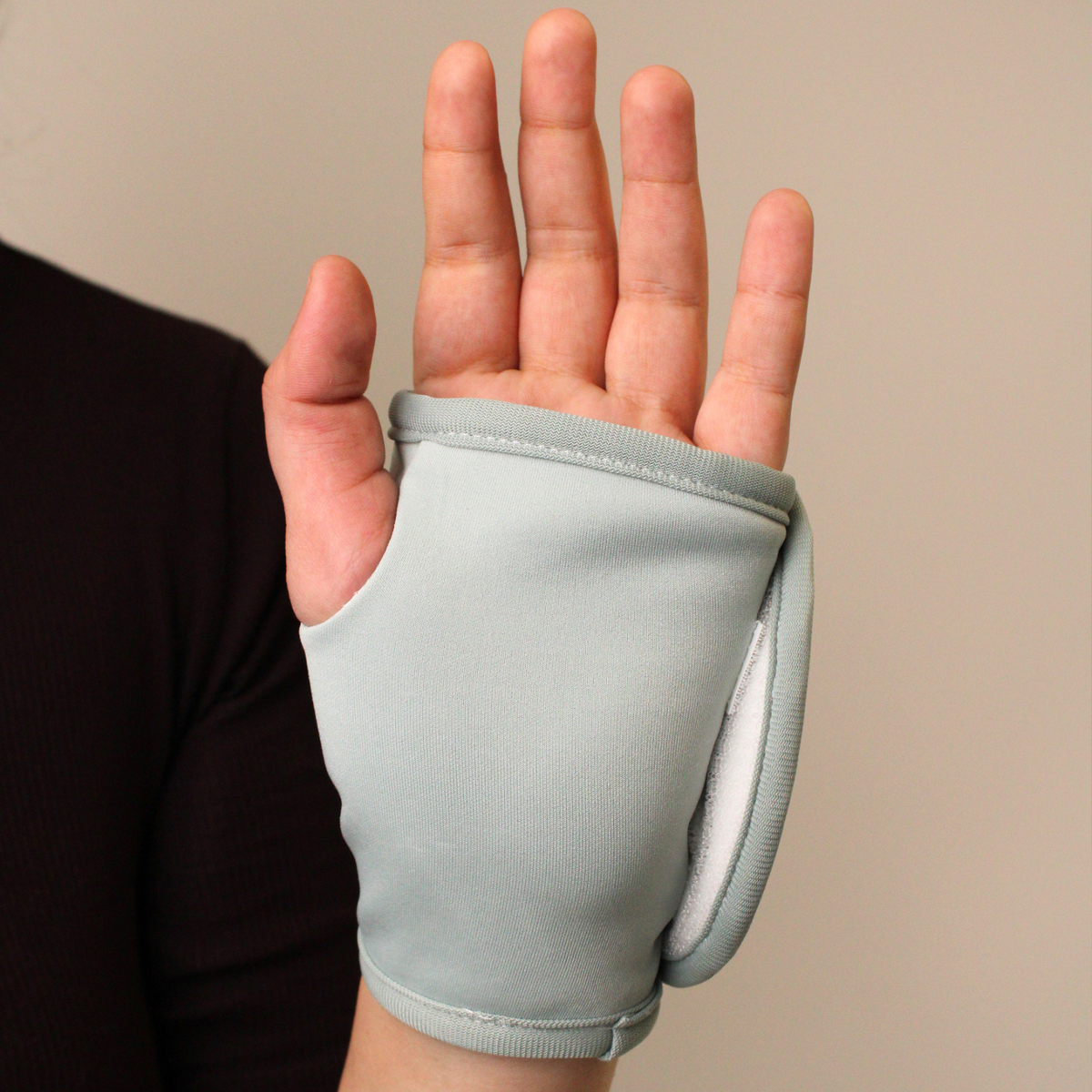 Hand and Wrist Wraps showing thumbhole