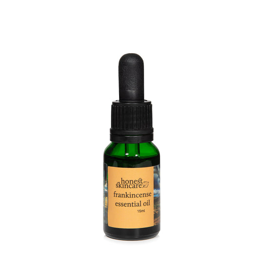 Frankincense Essential Oil 15ml bottle showcasing frankincense essential oil benefits.
